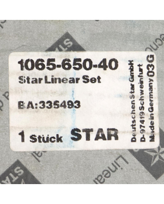 STAR Linear-SET 1065-650-40 106565040 OVP