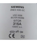 Siemens Sitor Sicherungseinsatz 3NE3 430-0C (3Stk.) OVP