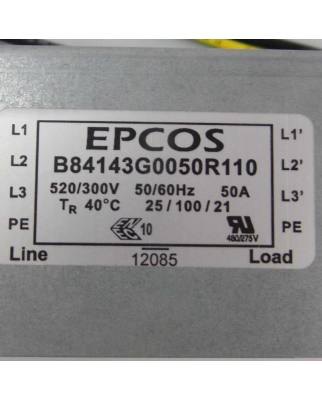 EPCOS Netzfilter B84143G0050R110 OVP