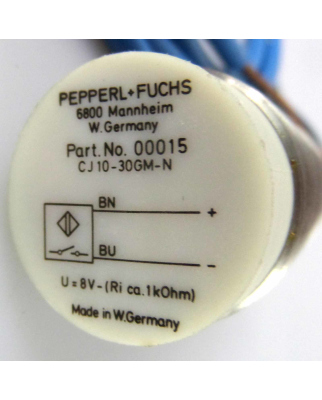 Pepperl+Fuchs Kapazitiver Sensor CJ10-30GM-N 00015 OVP