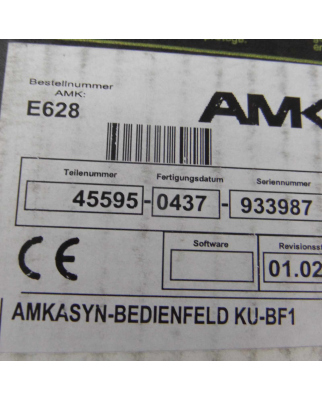 AMK AMKASYN Bedienfeld KU-BF1 OVP