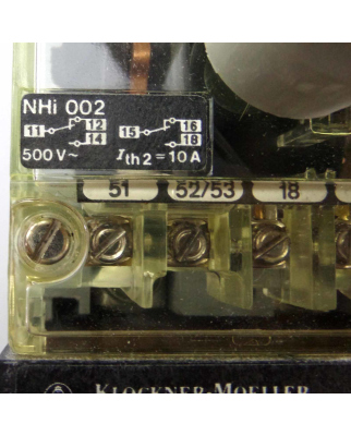 Klöckner Moeller Leistungsselbstschalter NZM6-63/ZM6 25-40A/260-475A OVP