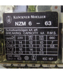 Klöckner Moeller Leistungsselbstschalter NZM6-63/ZM6 25-40A/260-475A OVP