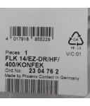 Phoenix Contact Kabel FLK14/EZ-DR/HF/400/KONFEK 2304762 OVP