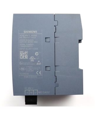 Siemens Scalance XB005 Ethernet Switch 6GK5005-0BA00-1AB2 E-Stand:01 GEB