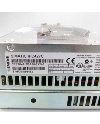 Siemens Simatic IPC427C 6ES7 647-7BA30-2XM0 GEB