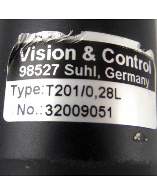 Vision & Control Vicotar Objektiv T201/0,28L GEB