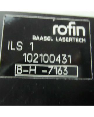 ROFIN ILS 1 B-H-7163 GEB