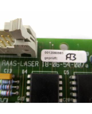 Haas-Laser Board 18-06-54-00/a 18-06-54-LS/a GEB