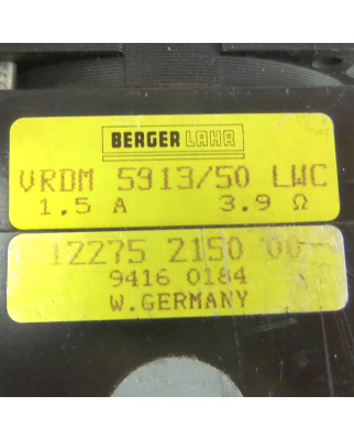 BERGER LAHR Schrittmotor VRDM 5913/50 LWC GEB