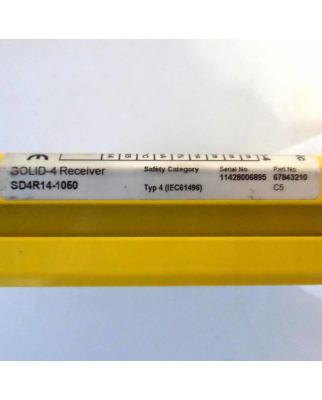 Leuze Lichtvorhang lumiflex Solid-4 Sender SD4T14-1050 + Empfänger SD4R14-1050 NOV