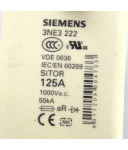 Siemens Sitor Sicherungseinsatz 3NE3222 (3Stk.) OVP
