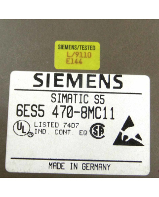 Simatic S5 AO470 6ES5 470-8MC11 #K2 GEB