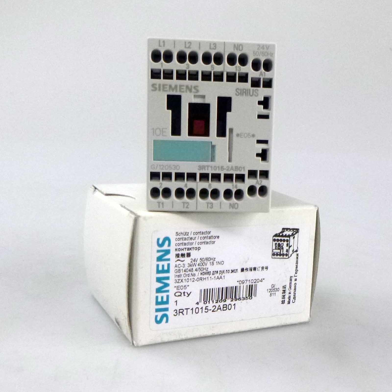 Siemens Leistungsschütz 3RT1015-2AB01 24V OVP 