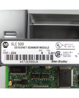 Allen Bradley Scanner Module SLC 500 1747-SDN Ser.B GEB