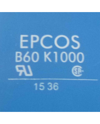 EPCOS Varistor B60 K1000 NOV