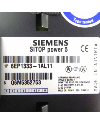 Simatic SITOP power 5 6EP1333-1AL11 GEB