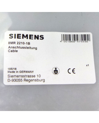 Siemens Anschlussleitung 8MR 2210-1B OVP