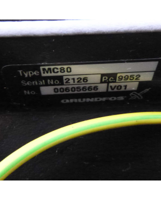 Grundfos Störmeldemodul MC80 UPE XX-80 00605666 OVP