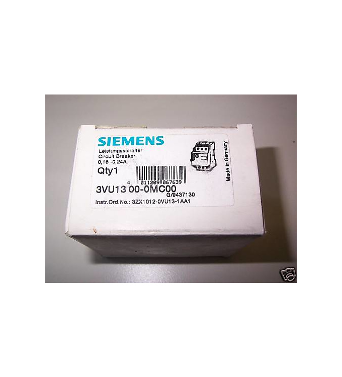 Siemens Leistungsschalter 3VU1300-0MC00 OVP