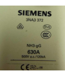 Siemens NH-Sicherungseinsatz 3NA3372 (3Stk.) OVP
