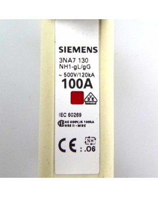 Siemens NH-Sicherungseinsatz 3NA7130 (3Stk.) OVP