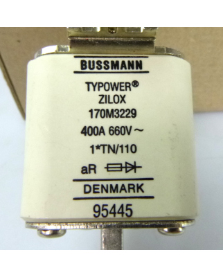 COOPER BUSSMANN / ABB Sicherungseinsatz Typower Zilox 170M3229 400A 660V OVP