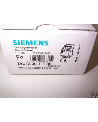 Siemens Leistungsschalter 3VU1300-1TG00 OVP