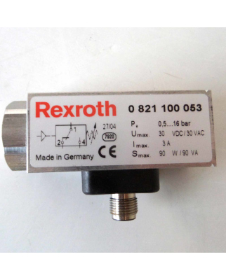 Rexroth Druckschalter 0821100053 0,5-16bar OVP