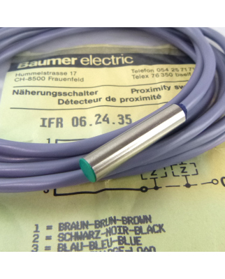 Baumer electric Näherungsschalter IFR 06.24.35 OVP
