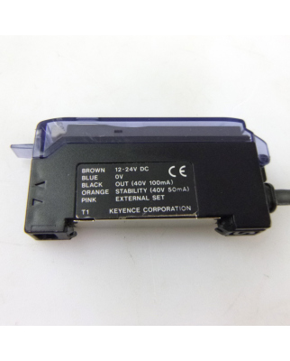 Keyence Lichtleiter-Messverstärker FS-T1P GEB