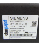 Siemens / ebmpapst Lüfter K1G220-AB73-11 A5E00123738 48VDC GEB