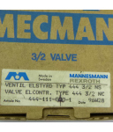 Mecman / Mannesmann Rexroth Ventil 444-111-000-1 230V OVP