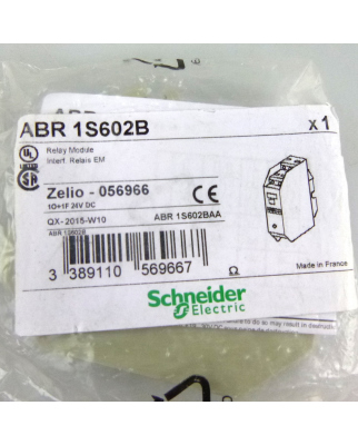 Schneider Relais Modul ABR 1S602B Zelio 056966 OVP
