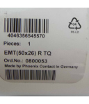 Phoenix Contact Einsteckschild EMT (50X26)R TQ 0800053 OVP
