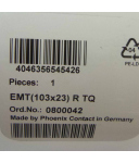 Phoenix Contact Einsteckschild EMT (103X23)R TQ 0800042 OVP