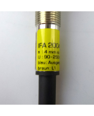 ifm efector Induktiver Sensor IFA 2004-ABOW GEB