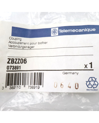 Telemecanique Verbindungsträger ZBZZ06 073891 OVP