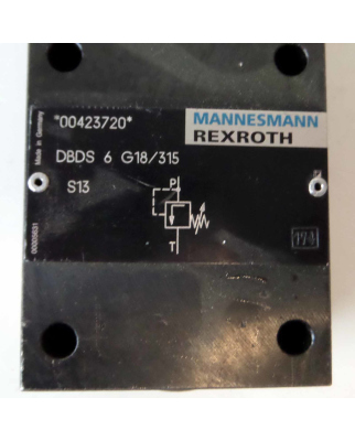 Rexroth Druckbegrenzungsventil DBDS 6 G18/315 GEB