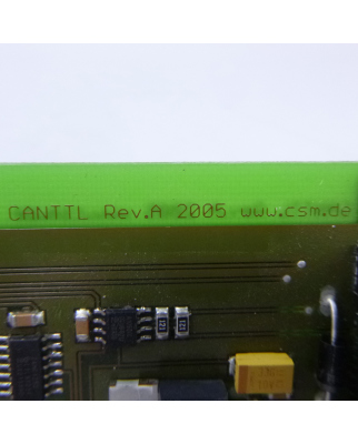 CSM CAN-TTL Adapter CANTTL Rev.A 2005 GEB