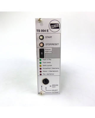 WEISS Rundtischsteuerung TS004E 24VDC 2007/0099 #K2 GEB