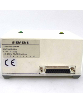 Siemens Druckerkonverter 6DS3932-8AA E-Stand:03 GEB