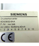 Siemens Druckerkonverter 6DS3932-8AA E-Stand:03 GEB