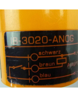 ifm efector Induktiver Sensor IB-3020-ANOG OVP