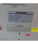 Siemens Monochrommonitor C79145-A3033-A3 E-Stand:03 GEB