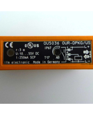 ifm electronic Reflexlichtschranke OU5036 OUR-DPKG/US GEB