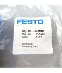 Festo Stellknopf LR/LFR D-MINI 655460 OVP