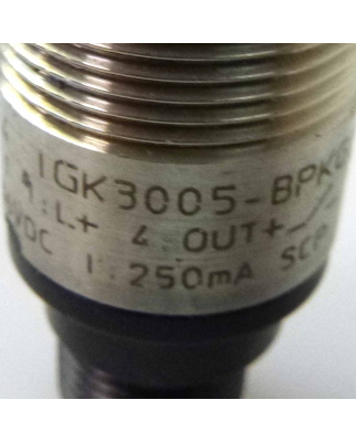 ifm efector induktiver Näherungsschalter IG6014 IGK3005-BPKG/US GEB