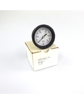 Armaturenbau Manometer RK 63-1 R 0-1 MPa OVP