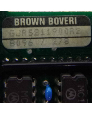 BBC Baugruppe 07TI80 07TI80R0002 GJR5211900R2 OVP